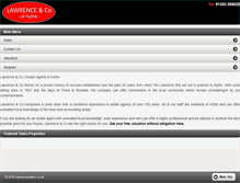 Tablet Screenshot of lawrenceandco.co.uk